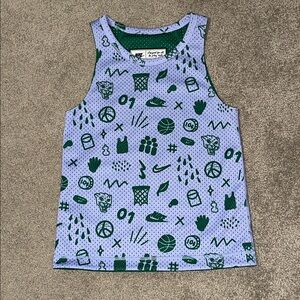 Nike Kids Reversible Tank Top - Purple and Green